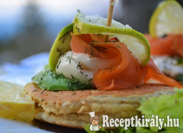 Sós mini palacsinta, reggelire vagy előételnek - paleo
