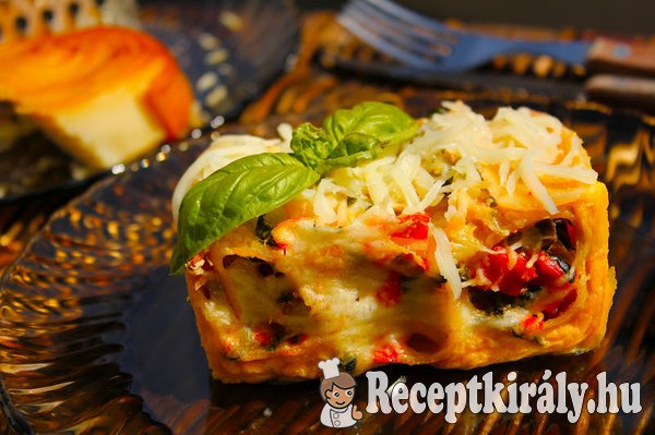 Spenótos lazacos cannelloni