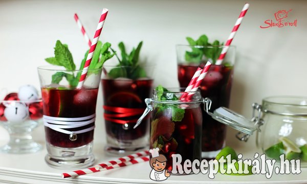 Alkoholmentes gránátalma ital