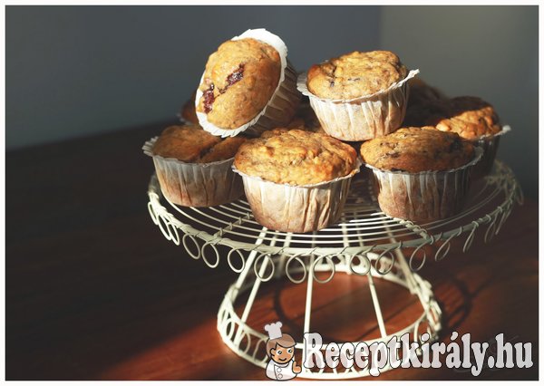Banános-nutellás muffin