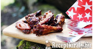 Chilis csirkeszárnyak