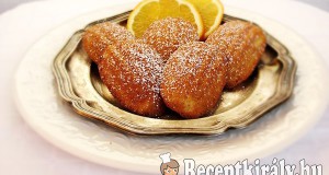Fűszeres-narancsos madeleine