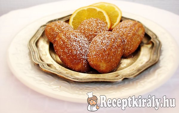 Fűszeres-narancsos madeleine