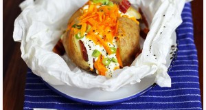 Jacket potato, azaz héjában sült krumpli