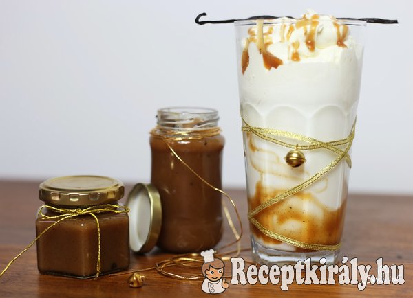 Karamellszósz és karamellás tej
