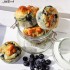 Kék áfonyás protein muffin