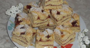 Lekváros-mandulás linzer