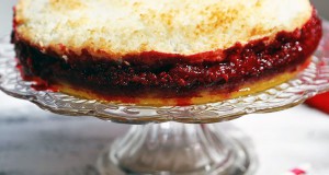 Málnás-kókuszos torta