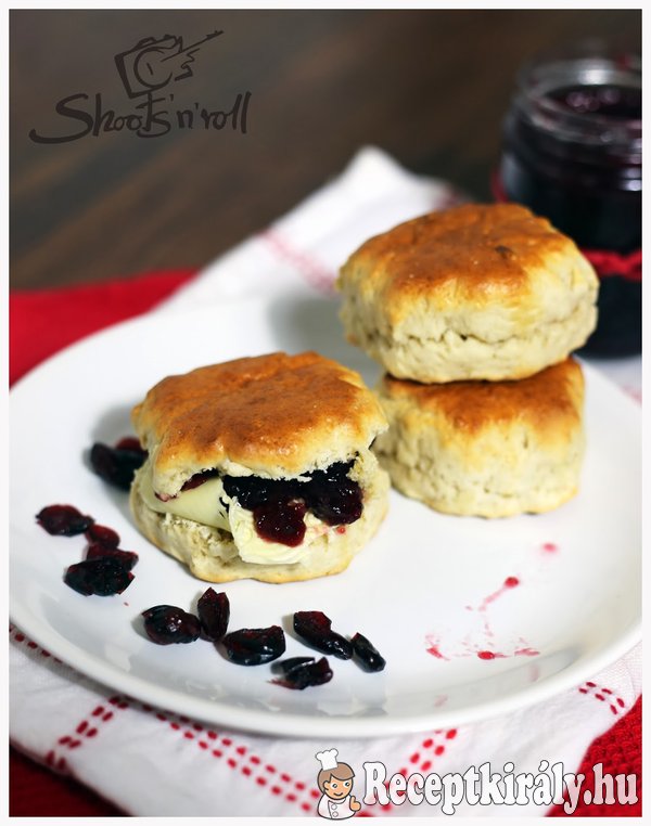 Scone lekvárral