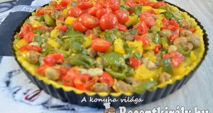 Zöldséges polenta lepény
