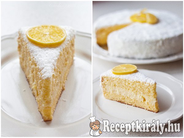 Citrusos kókusztorta