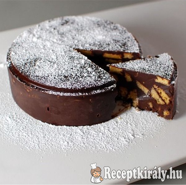 Csokoládés keksztorta