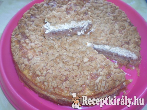 Diabetukus Túrós Alma torta