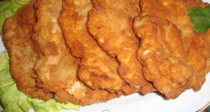Mustáros rántott hús