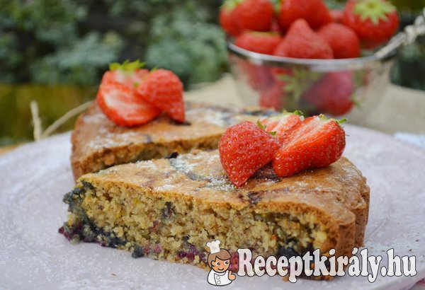 Erdei gyümölcsös pite - paleo
