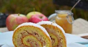 Gyors fahéjas almás tekercs – paleo