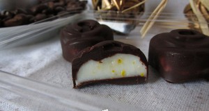 Narancsos-joghurtos praliné (bonbon)