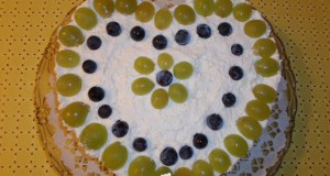 Szőlős mascarpone torta
