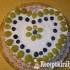 Szőlős mascarpone torta