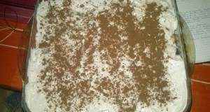 Tejszínes tiramisu