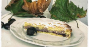 Gesztenyés-meggyes torta