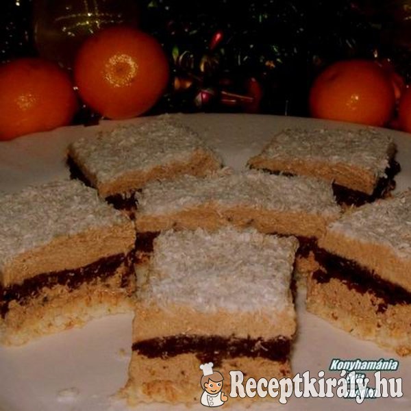 Raffaello szelet Erdélyi sütemény