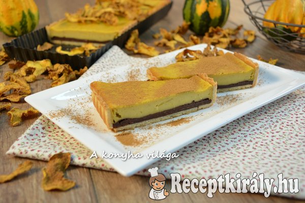 Sütőtökös csokoládés pite