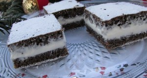 Mascarponés mákos kocka