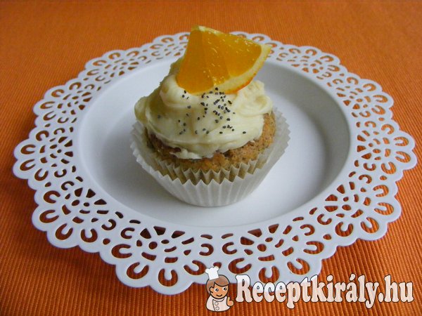 Fehércsokis mákos muffin
