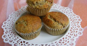 Mákos-mazsolás muffin