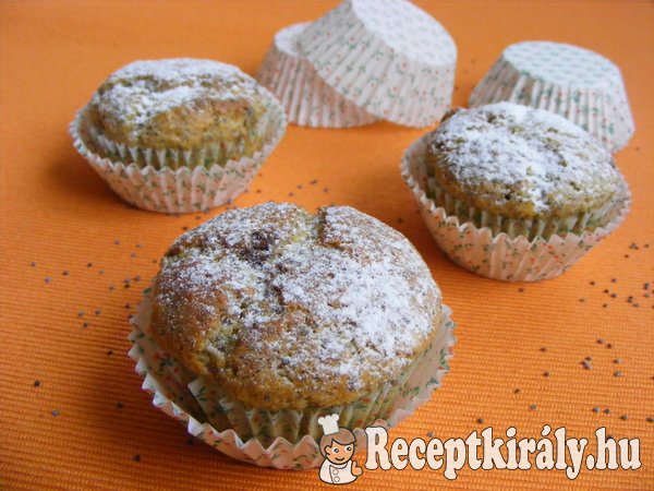 Mákos muffin