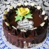 Mogyorókrémes csokoládés torta