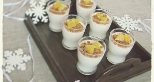 Narancsos panna cotta mézeskaláccsal