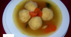 Sajtgombóc leves