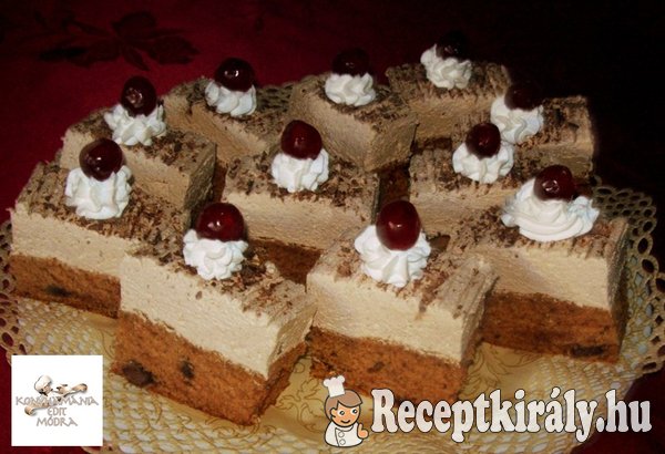 Tiroli gesztenyés szelet
