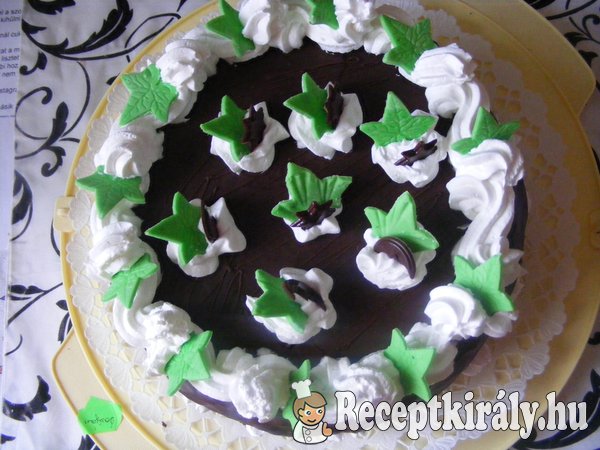 Csokis habos torta