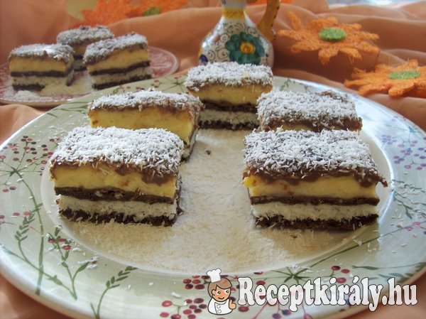 Kókuszos szelet Györgyi konyhájából