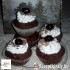 Fekete erdő muffin