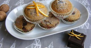 Fűszeres diós muffin