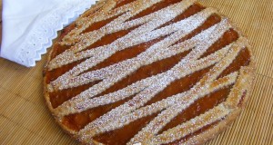 Lekváros rácsos linzer