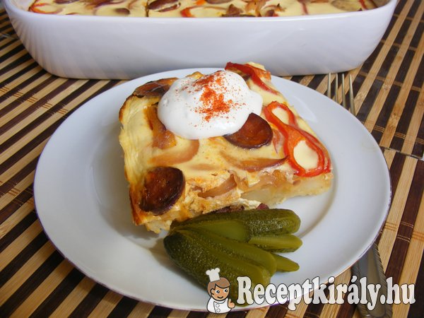 Rakott burgonya másképp