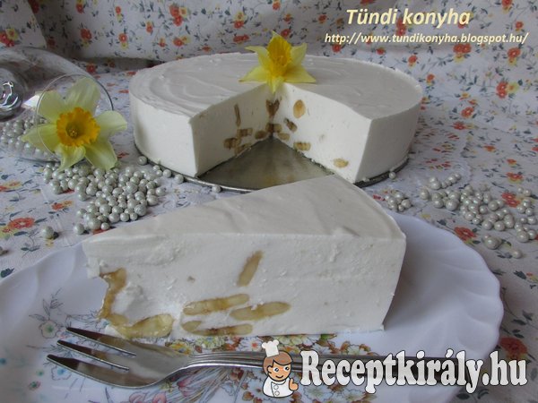 Banános joghurttorta
