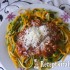 Bolognai zöldség ágyon