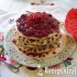 Ribizlis-meggyes torta vaníliakrémmel