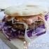 Sertés burger pitában