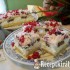 Túrós-gyümölcsös szelet
