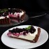 Áfonyás-csokoládékrémes pitetorta