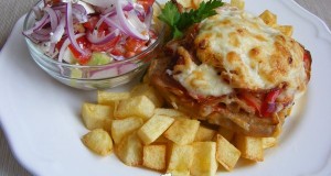 Baconos rakott karaj