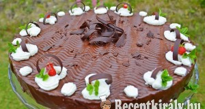 Csokikrémes torta – paleo