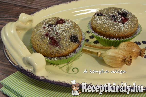 Mákos muffin II